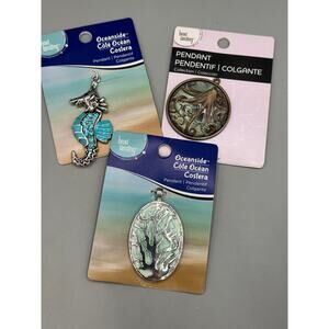 Bead Landing Oceanside LOT of 3 Necklace Pendants